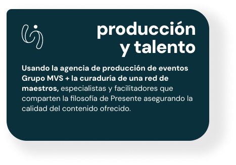producción y talento detalle